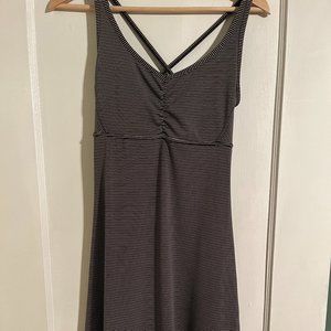 Prana Dress, Blank and White, Size Small
